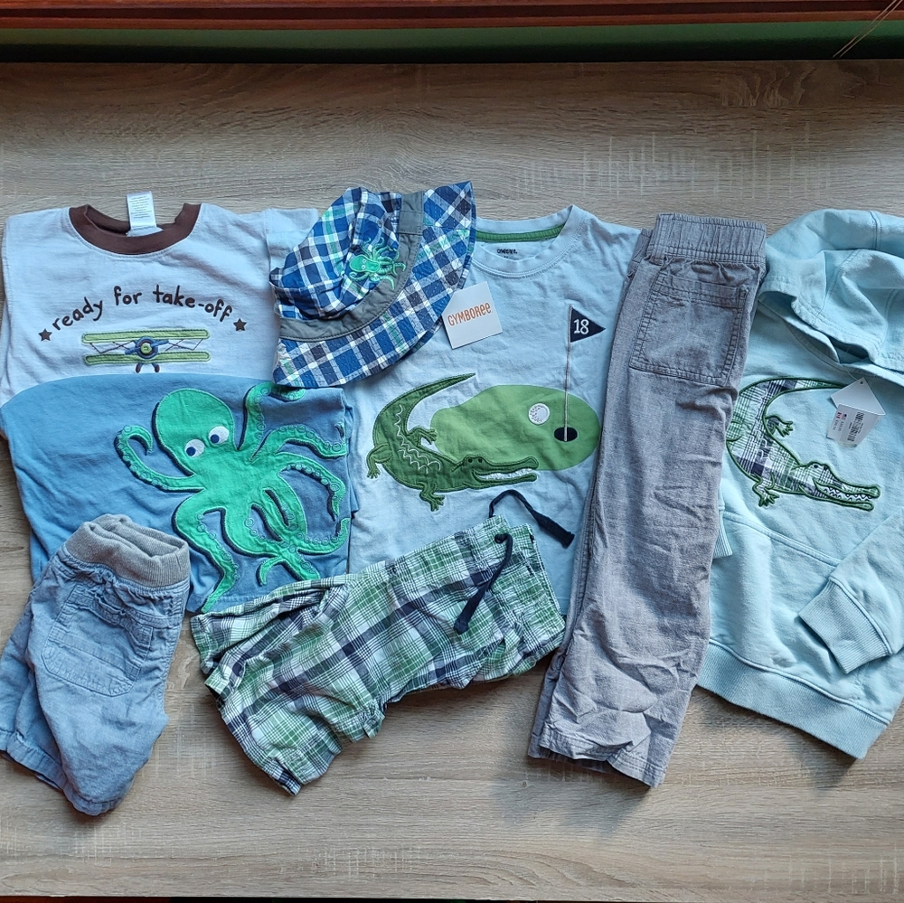 2011 nwt/guc 8 piece Gymboree bundle